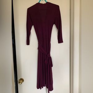 Les Amis ladies stretchy cross band tie dress size S